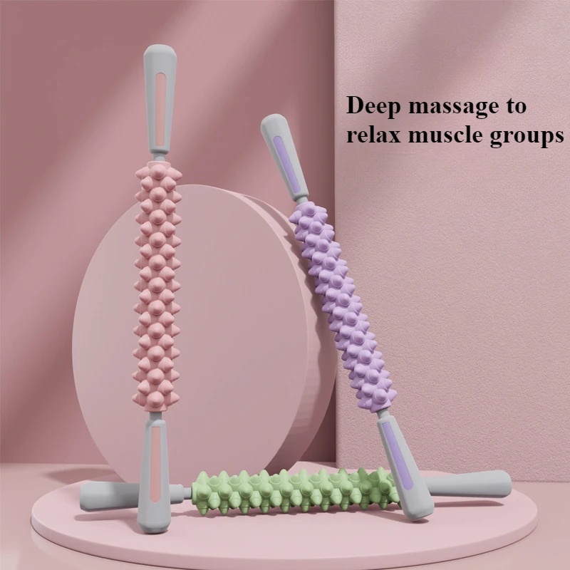Yoga Deep Tissue Massage Rolle - Alignment Stick Set recension och pris