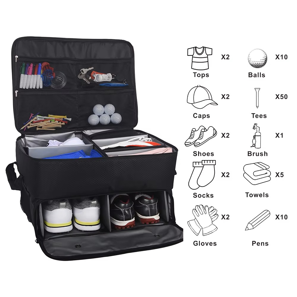 Golf Trunk Organizer Oxford Sh - Golf Equipment Bag recension och pris