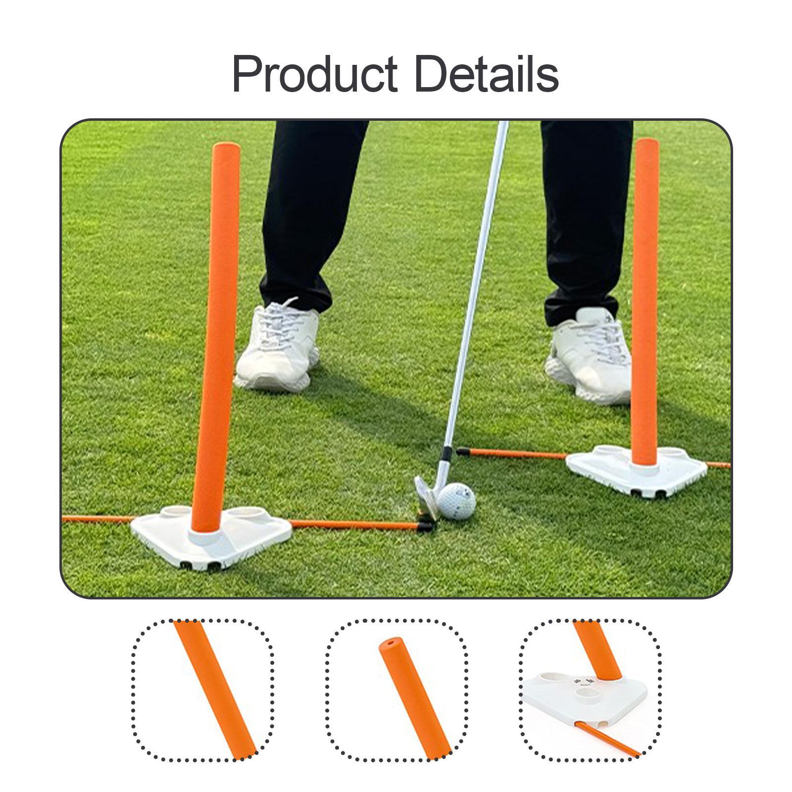 Indoor Outdoor Golf Swing Trai - Alignment Stick Set recension och pris