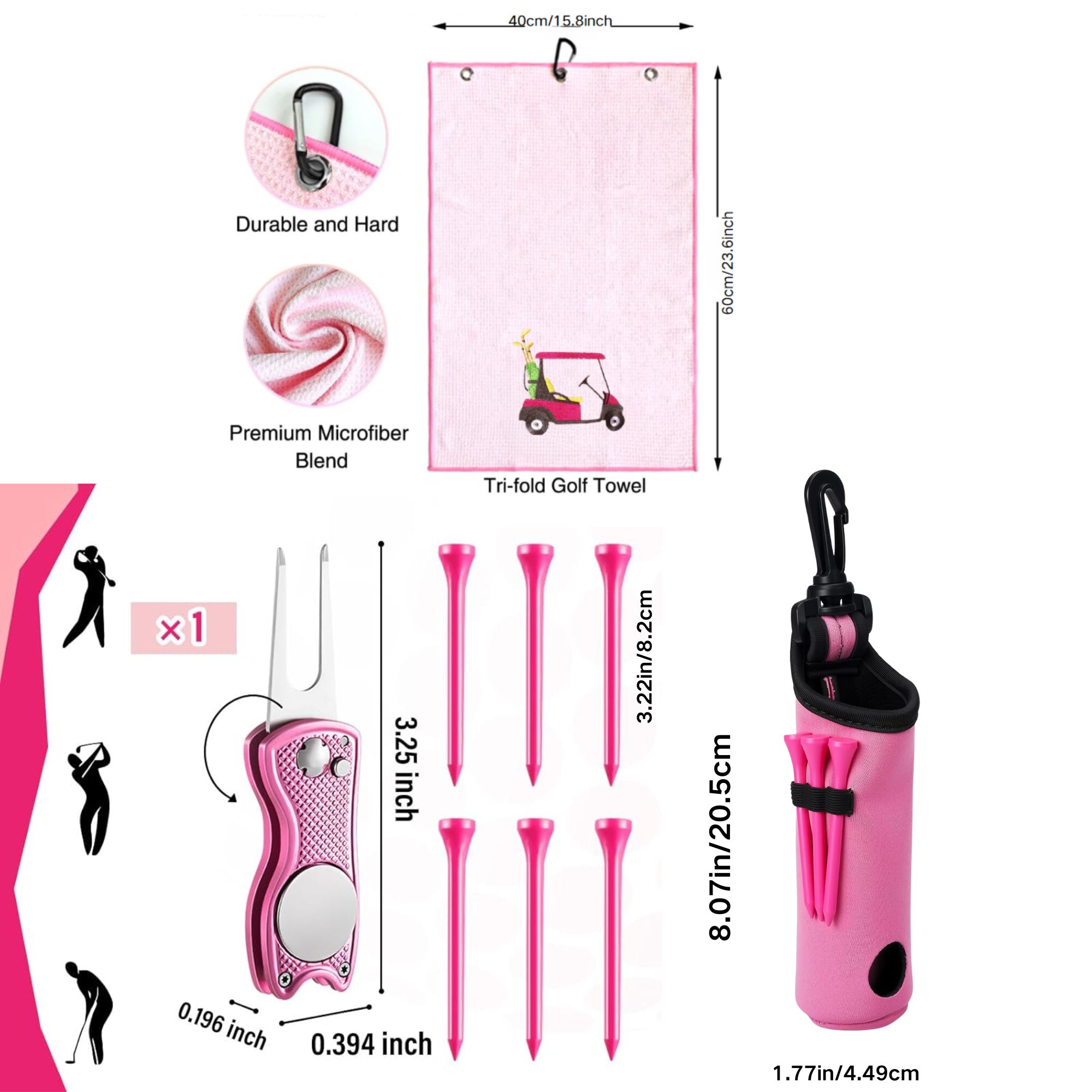10 Pcs Golf Accessories Kit, I - Golf Equipment Stores recension och pris