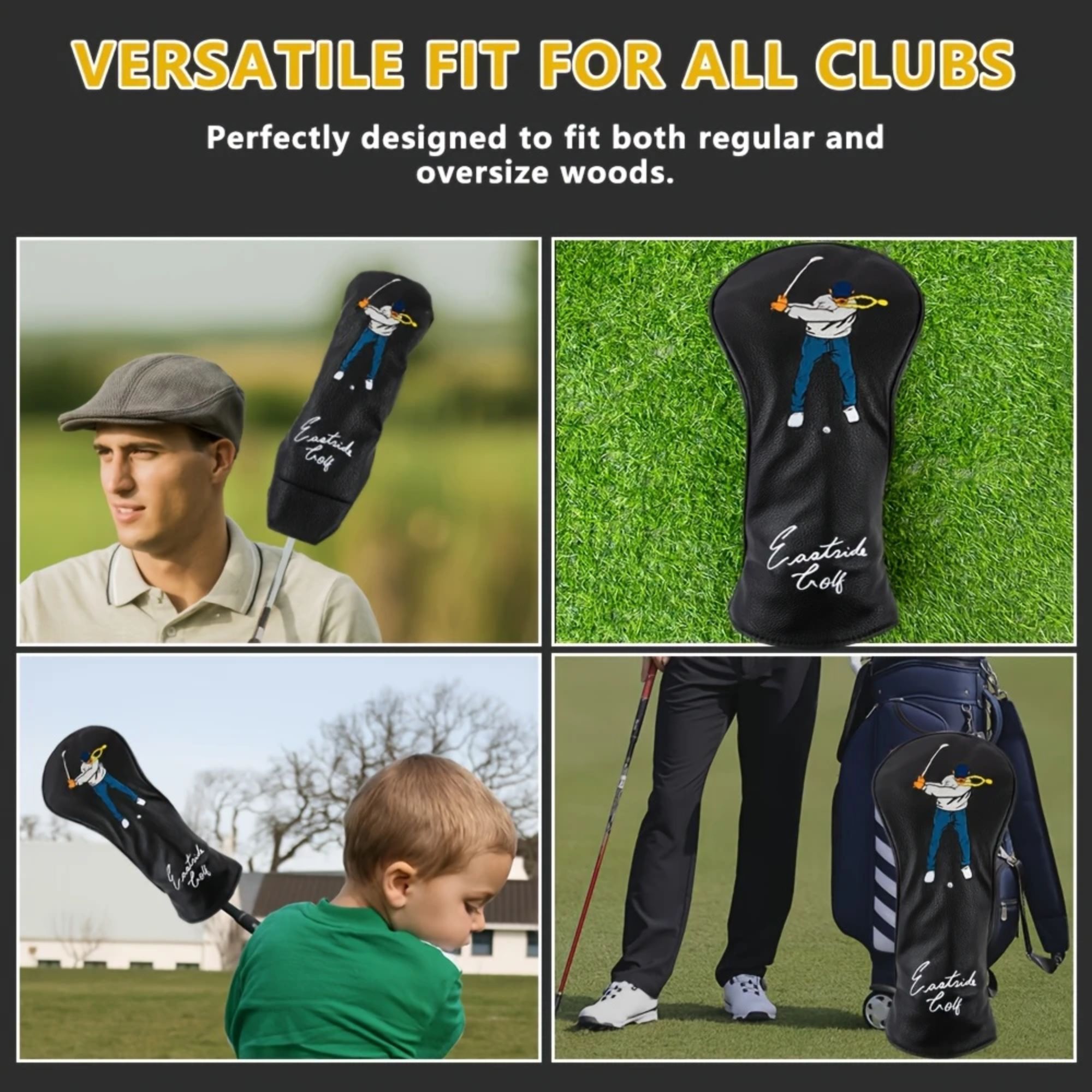 Golf Club Head Cover Durable S - Golf Equipment Bag recension och pris