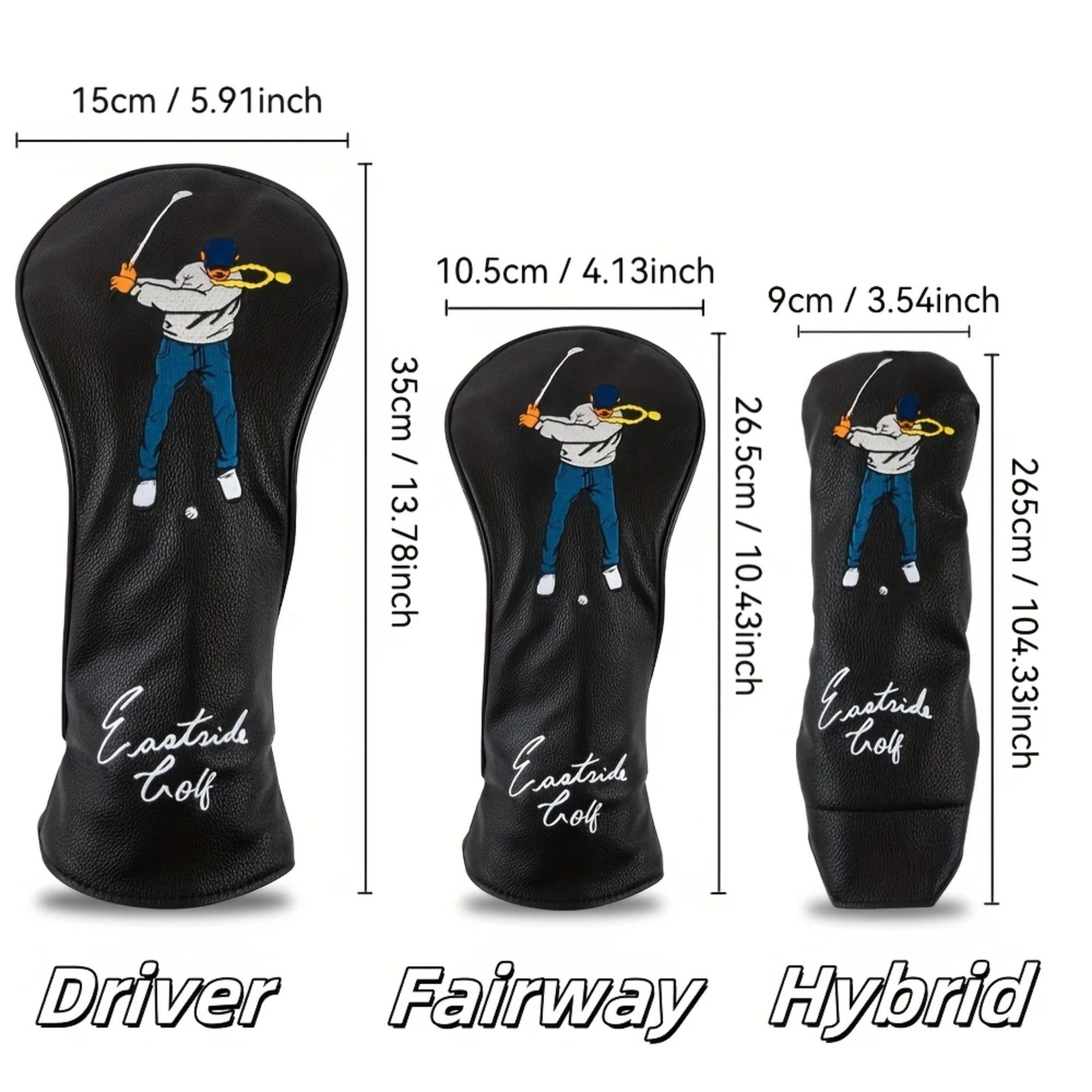 Golf Club Head Cover Durable S - Golf Equipment Bag recension och pris