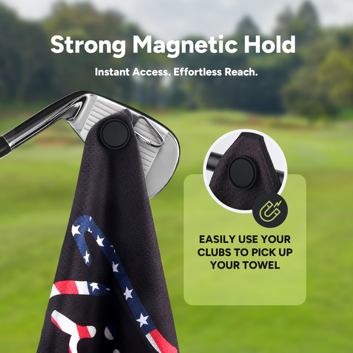 American Flag Magnetic Golf To - Golf Equipment Bag recension och pris
