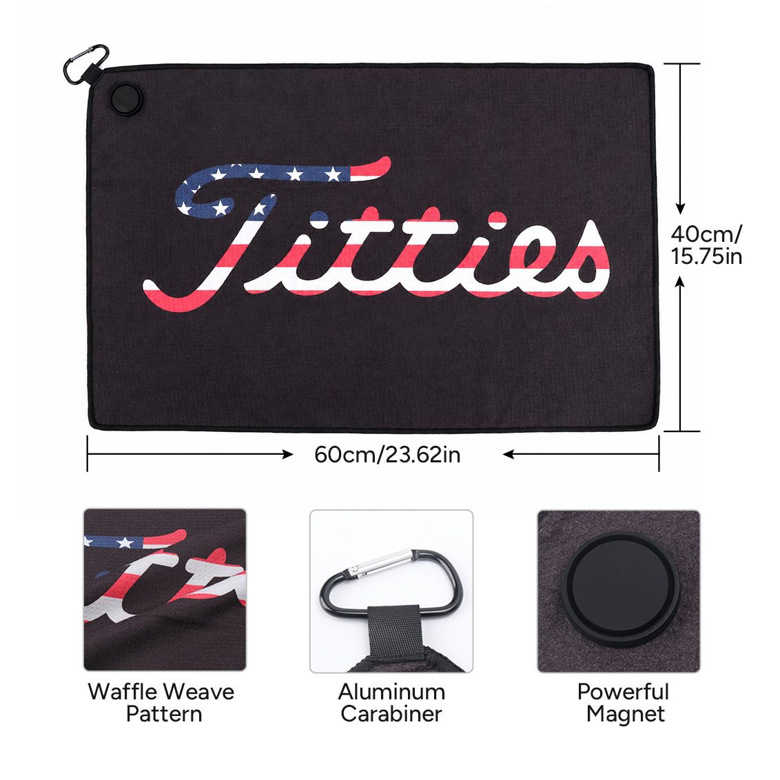 American Flag Magnetic Golf To - Golf Equipment Bag recension och pris