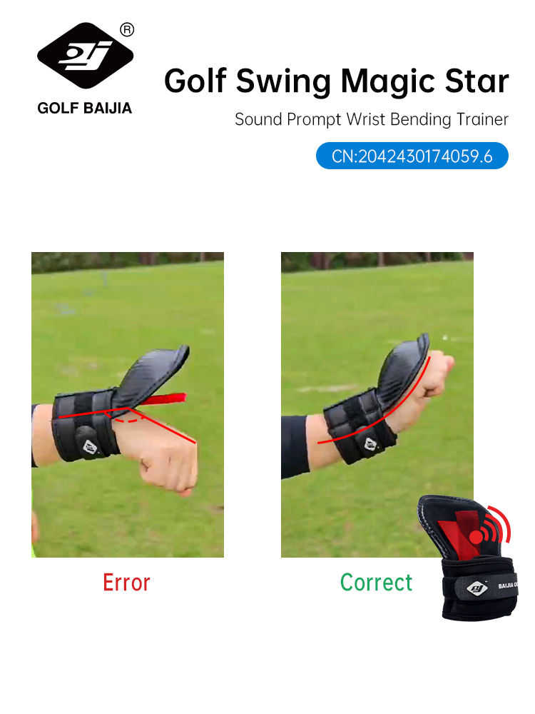 BaiJia Golf Chipping Wrist Ang - Alignment Stick Set recension och pris