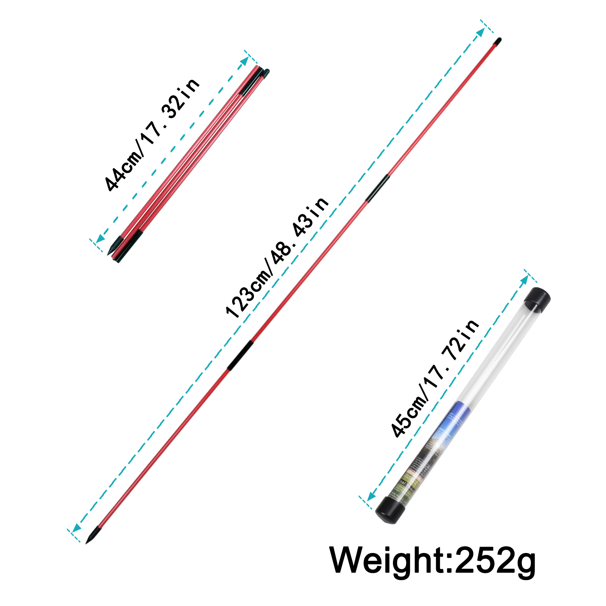 Golf Alignment Sticks 2 Sets 4 - Alignment Stick Set recension och pris