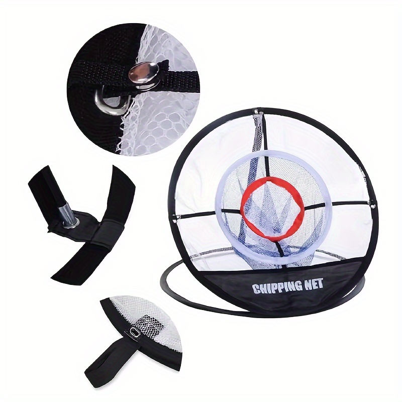 3 Layer Golf Chipping Net Port - Alignment Stick Set recension och pris